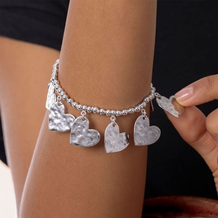ELASTIC BRACELET WROUGHT HEARTS
Code LO00145