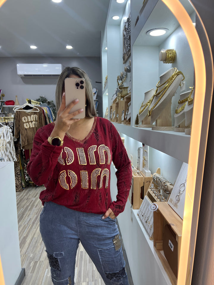 JERSEY WHIT LETTERS