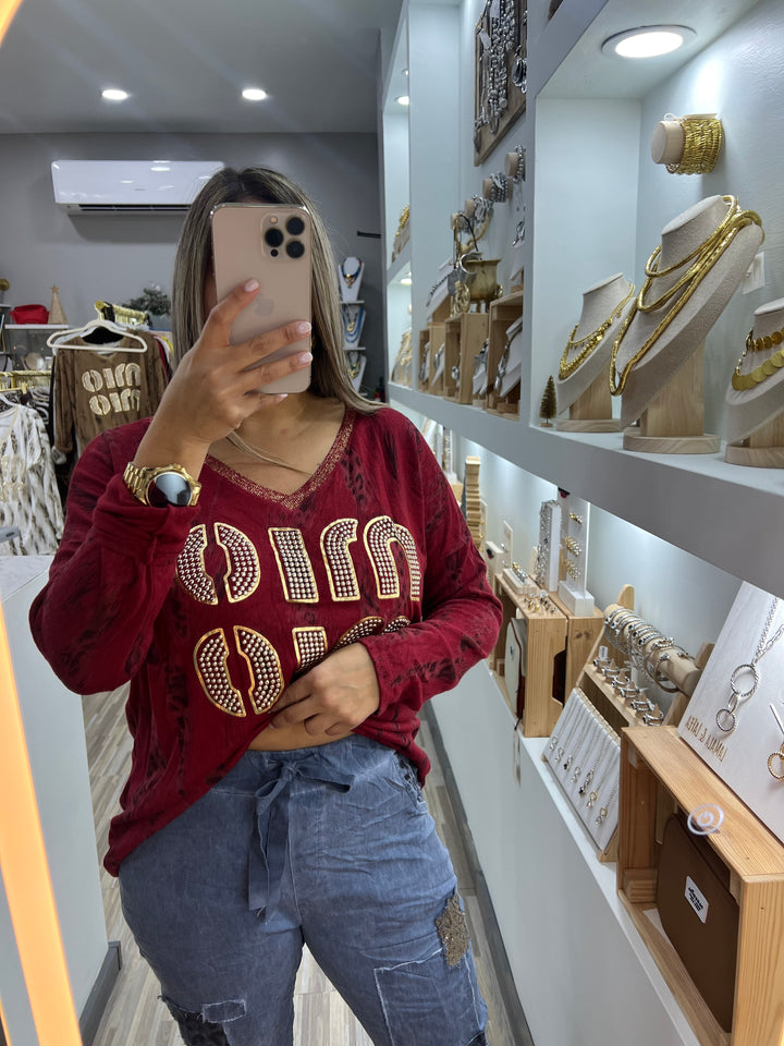 JERSEY WHIT LETTERS