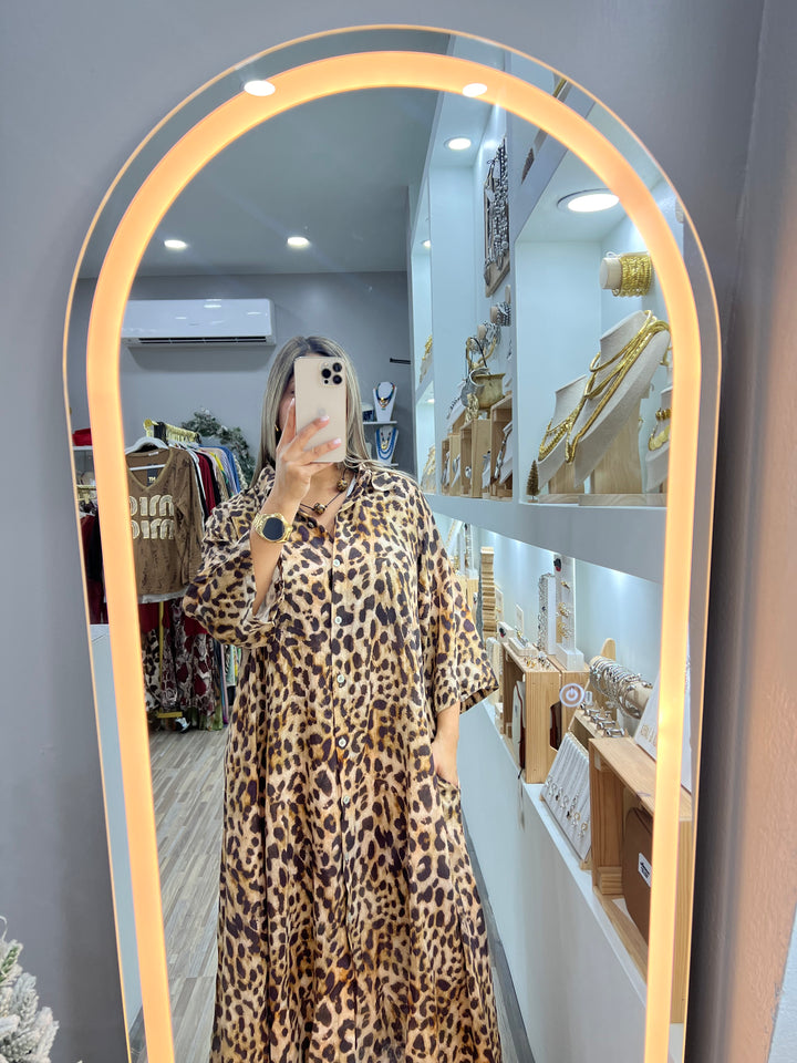 DRESS ANIMAL PRINT