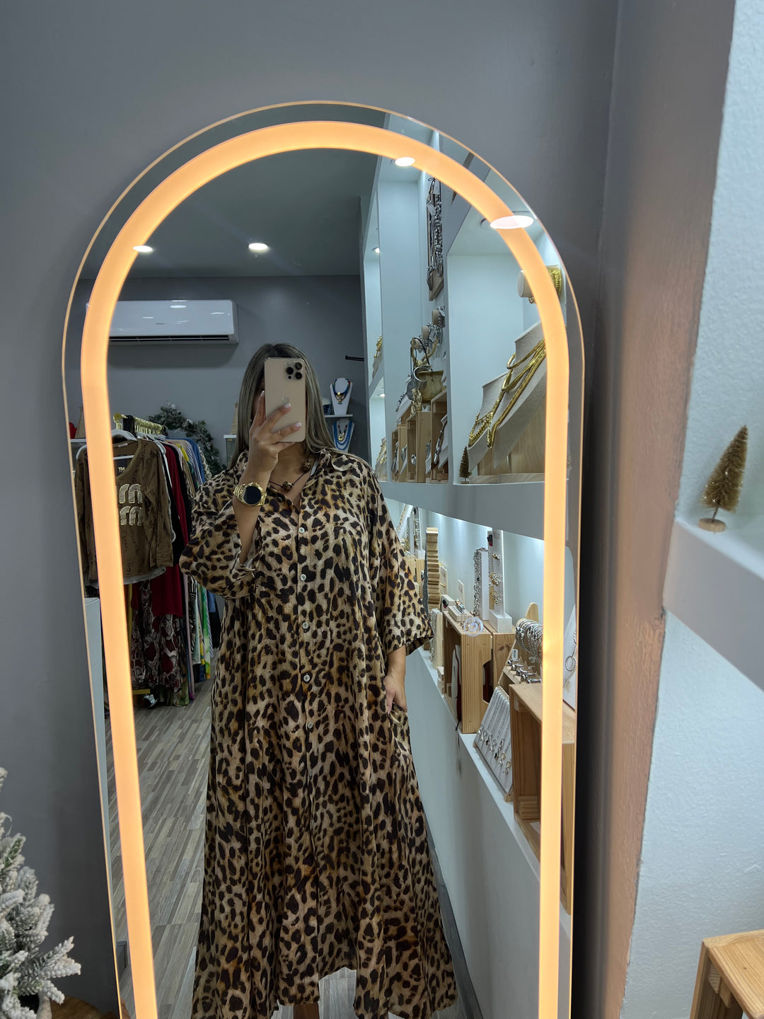 DRESS ANIMAL PRINT