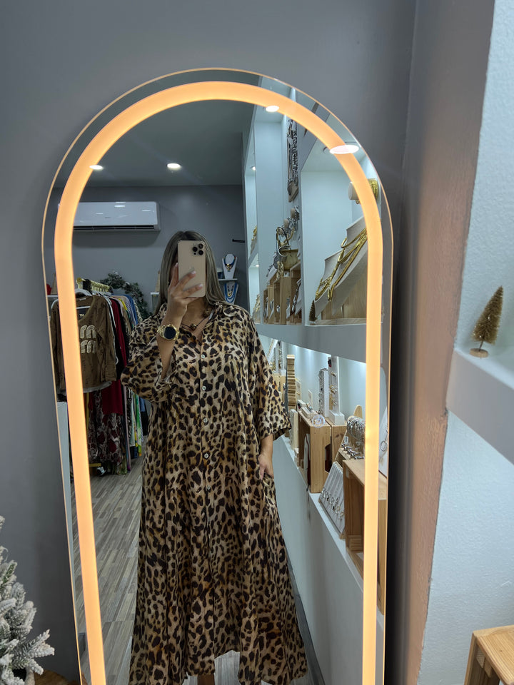 DRESS ANIMAL PRINT