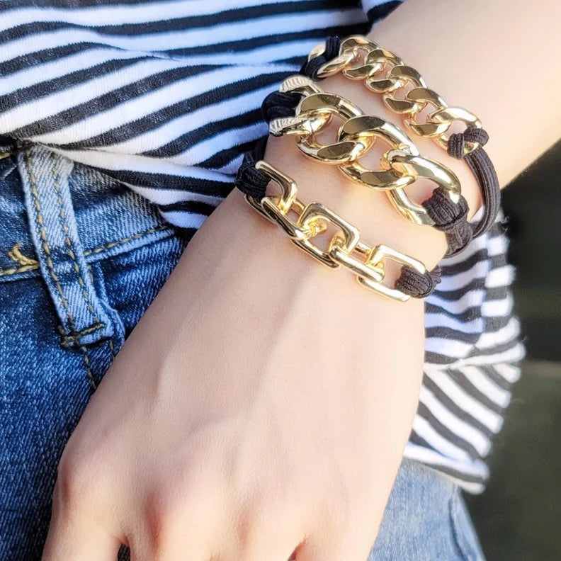 AHT3 - 5pc Hair Tie - Bracelet Set
