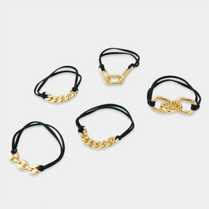 AHT2 - 5pc Hair Tie - Bracelet Set
