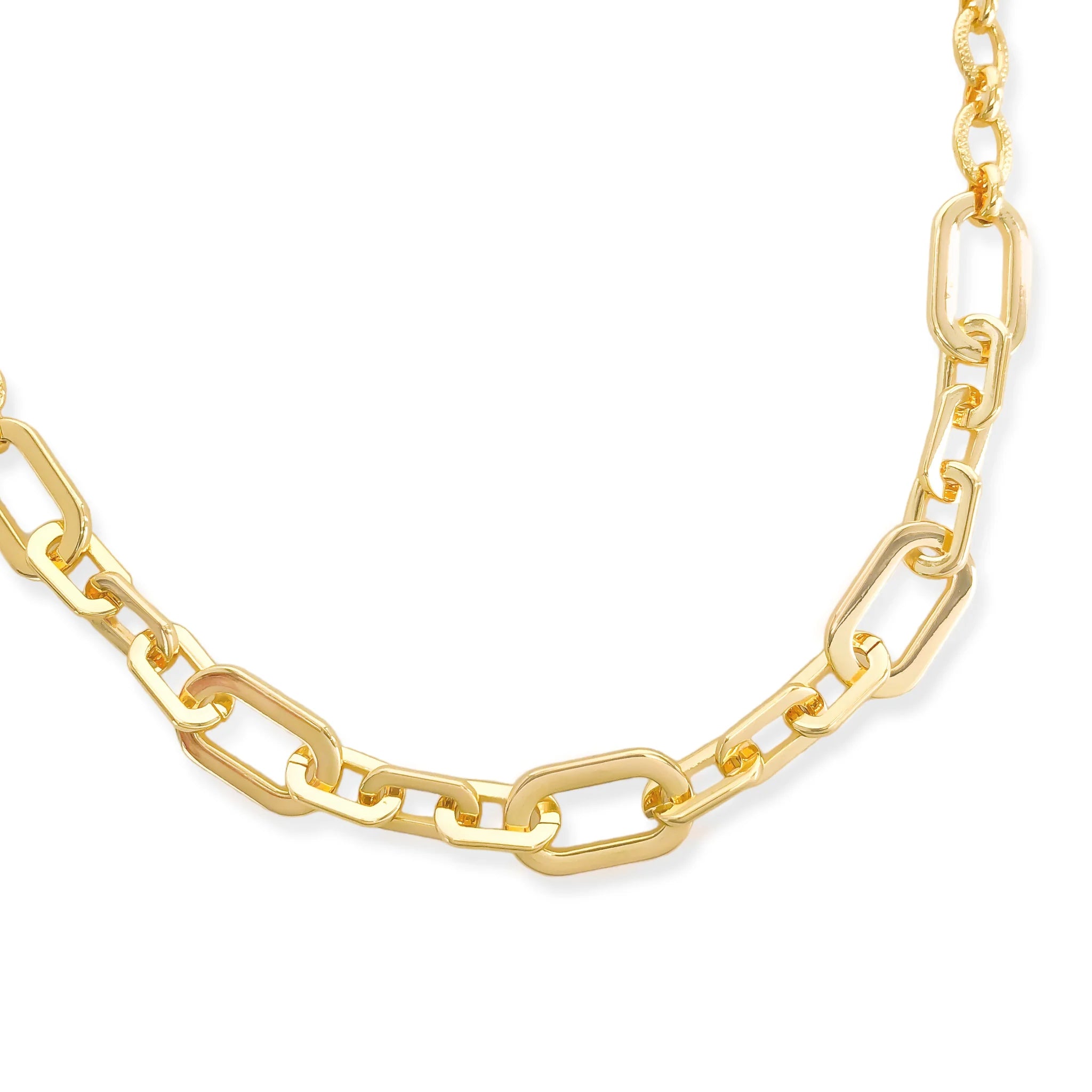 ANK450 - Paperclip Chain Necklace