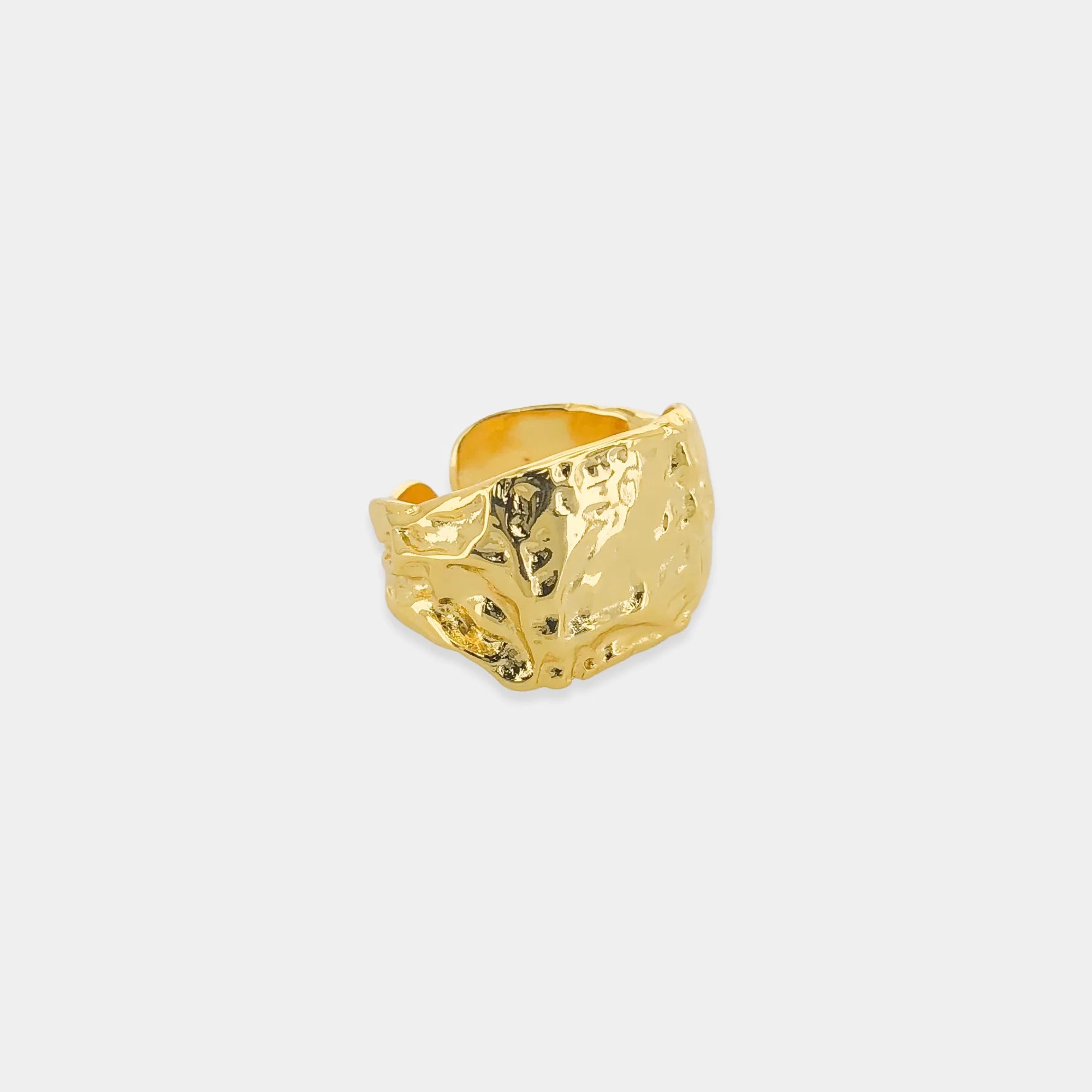 808RN049 - Hammered Ring
