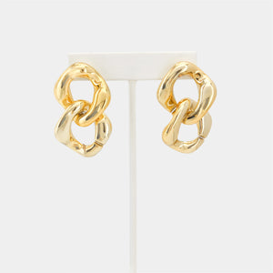 YER001 - Large Link Earrings