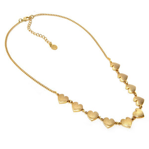 NECKLACE 10 HEARTS Code DD01036