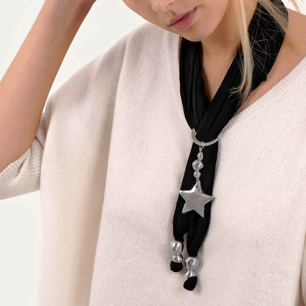 NECKTIE NECKLACE STAR PENDANT Code AL11023