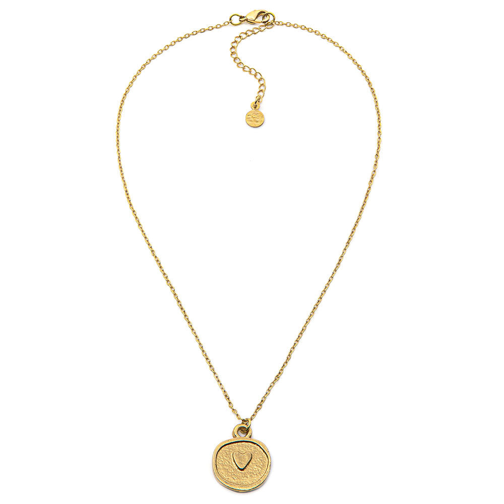 dd02059PENDENTE MONETA CUORE
