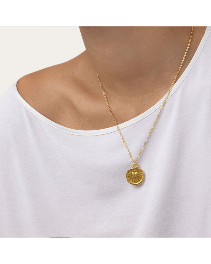 dd02059PENDENTE MONETA CUORE