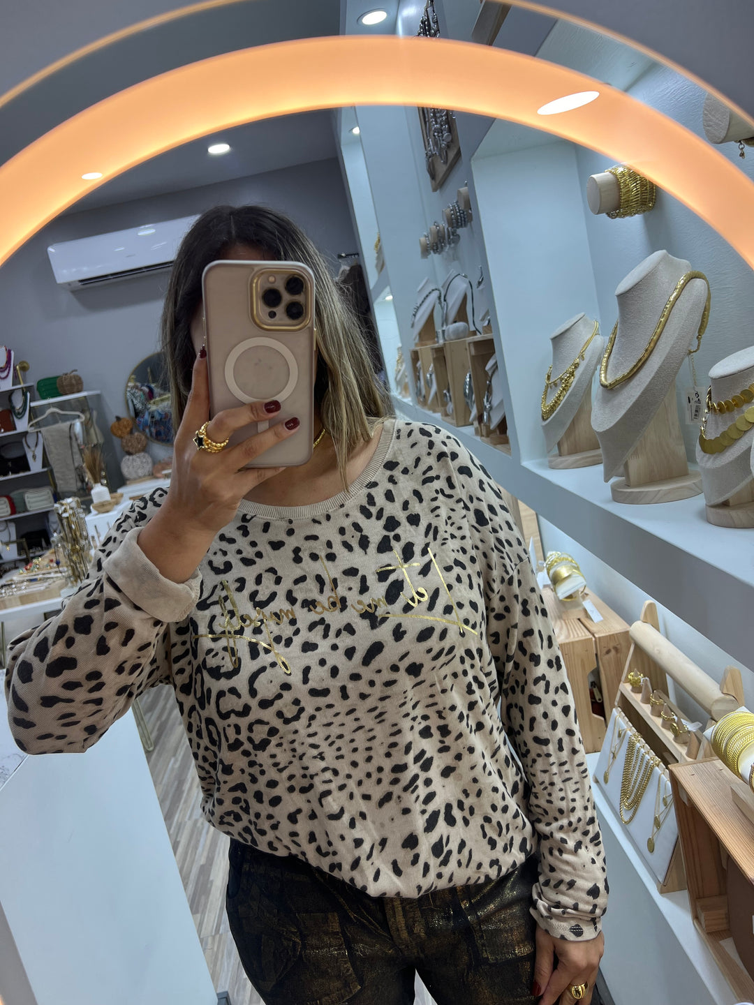 Jersey animal print