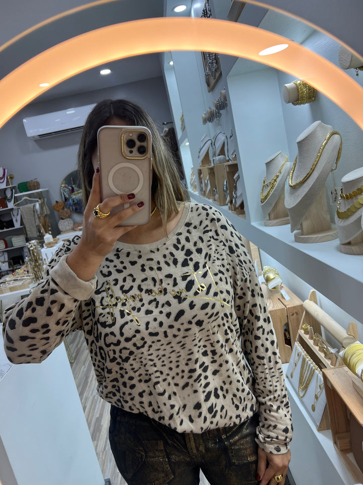 Jersey animal print