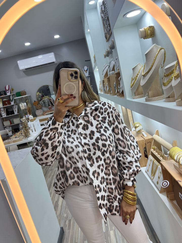 Blouse Leopard Print
