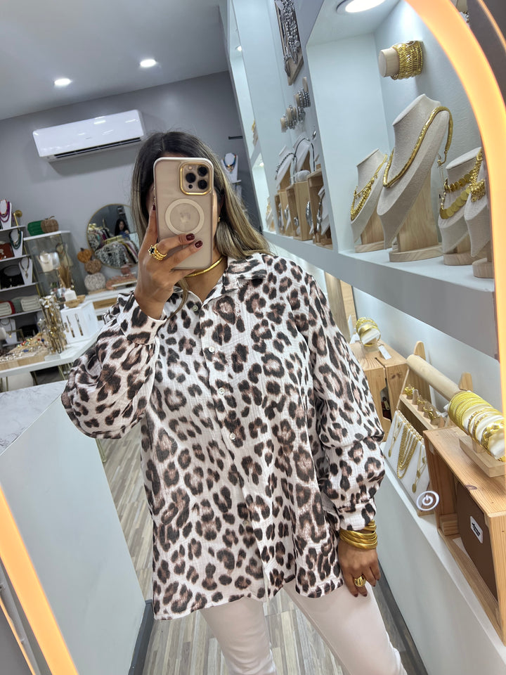 Blouse Leopard Print