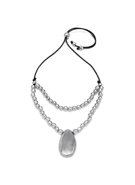 2 WIRE SPHERES NECKLACE Code AL02232