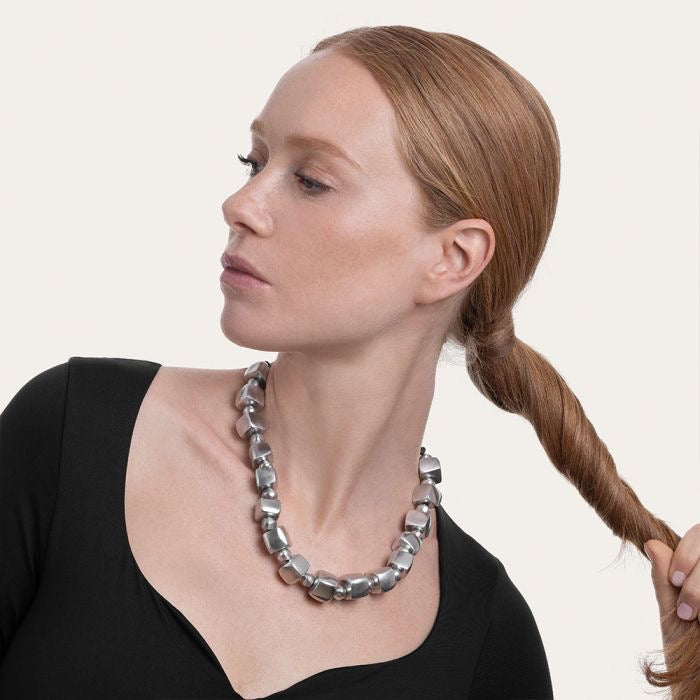 CUBES WIRE NECKLACE Code AL02230