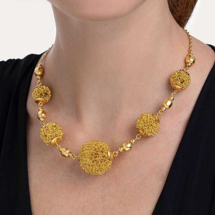 NECKLACE 5 SPHERES Code DD01044