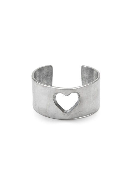 HEART SILHOUETTE RIGID BRACELET Code AL00181