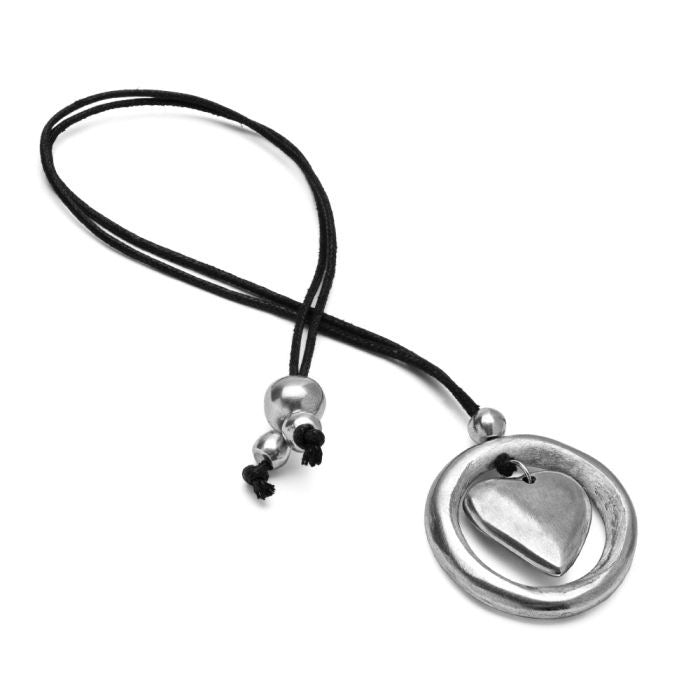 PENDANT CIRCLE/HEART Code AL05045