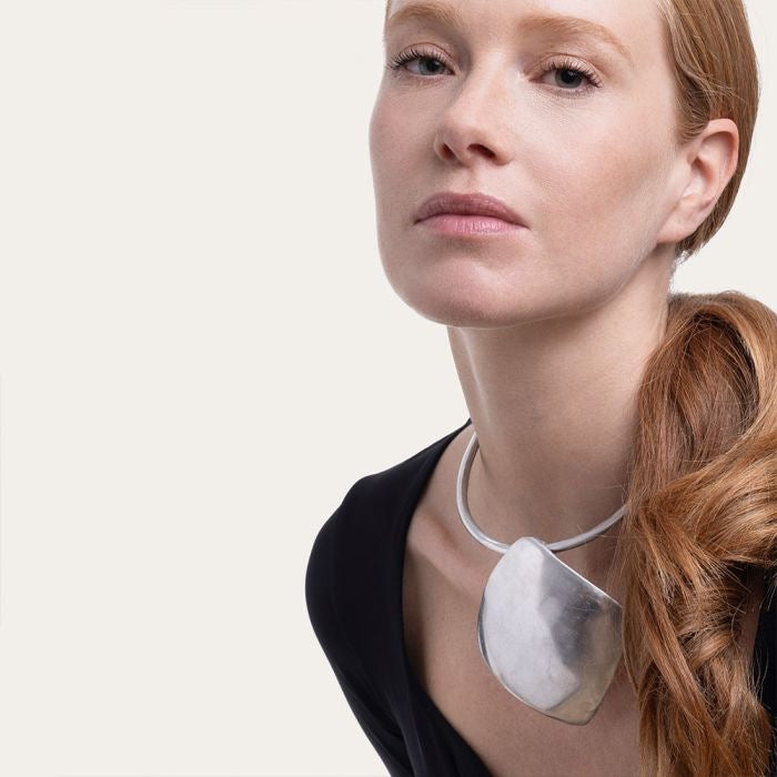 RHOMBUS RIGID NECKLACE Code AL02224