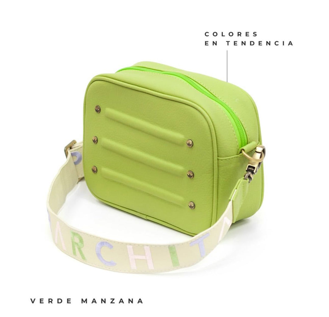 Bandolera Nuba Verde Manzana