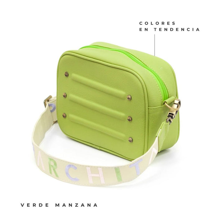 Bandolera Nuba Verde Manzana