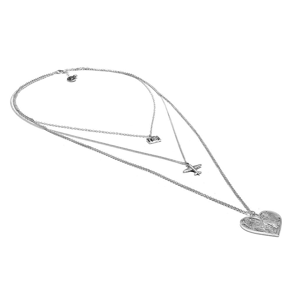NECKLACE 3 CHAINS TRAVEL