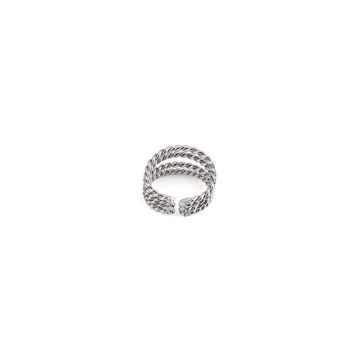 RING 4 WAVY LINES
