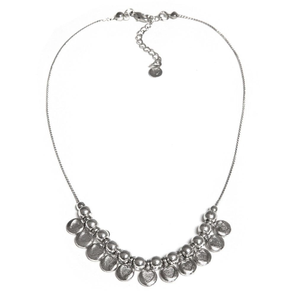 ENGRAVED HEARTS NECKLACE