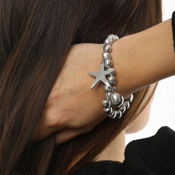 ELASTIC BRACELET STARFISH CHARM AL01117