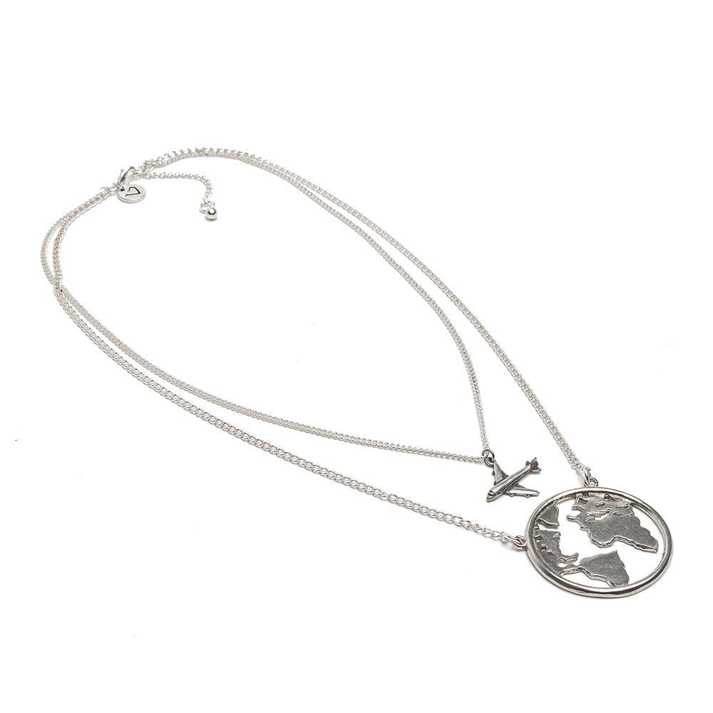 NECKLACE 2 CHAINS TRAVEL
