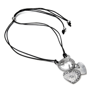 PENDANT 2 POIS HEARTS