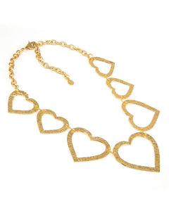 NECKLACE HEARTS SILHOUETTE Code DD01033